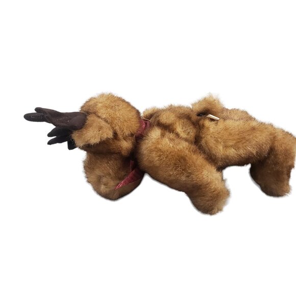 Boyd's Bear Mcgraw D. Mooseberg H.B.'s Heirloom Series Head Bean Moose 11" Plush - Picture 6 of 9